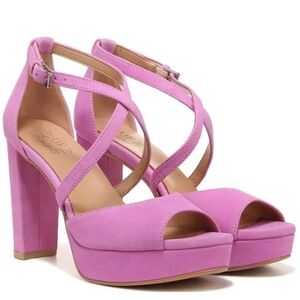 Elegant Pink Platform Heels